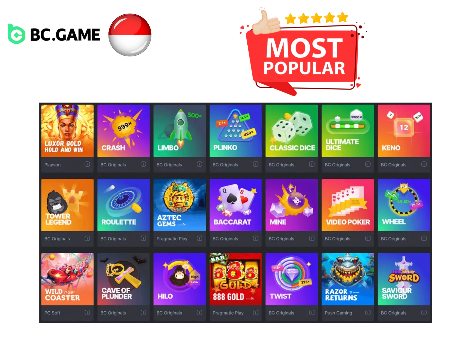 Play Popular Online Casino Games