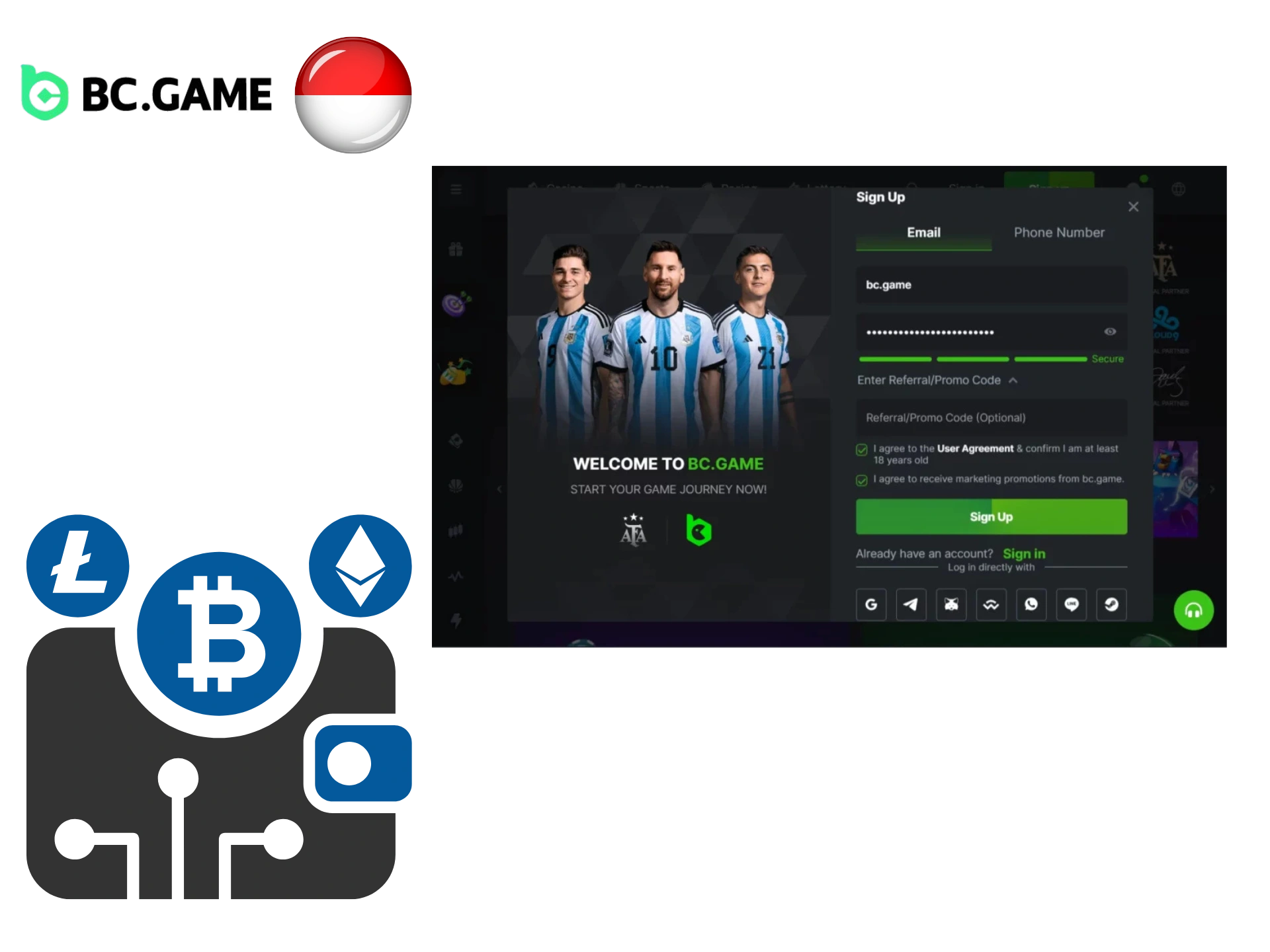 Sign-Up with Crypto Wallet