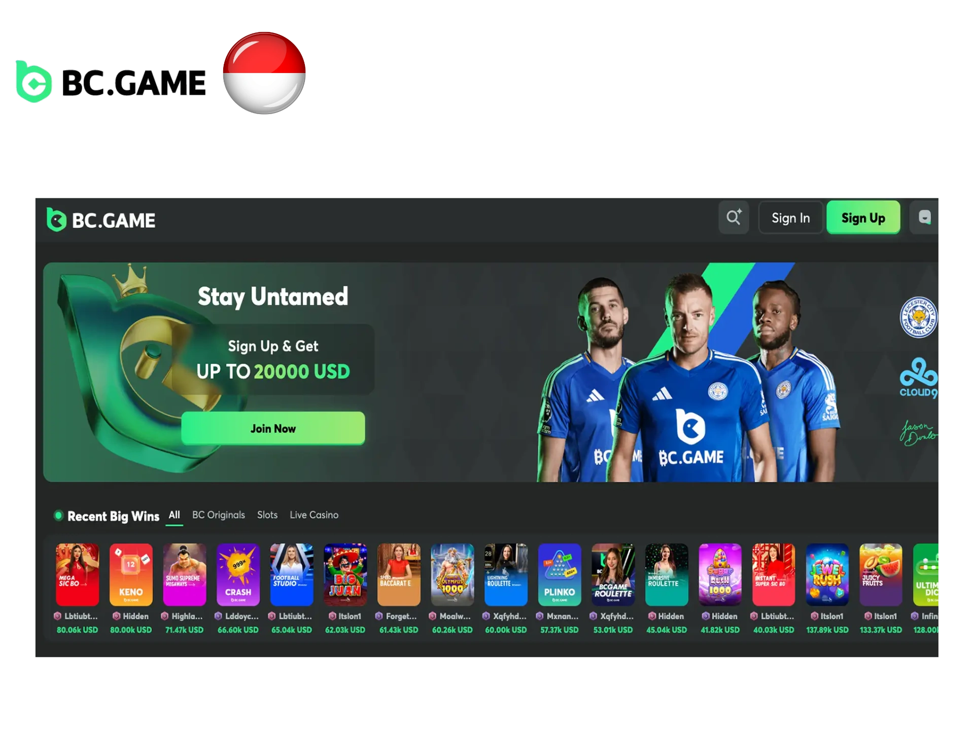 Slots, Crash, Sports & More